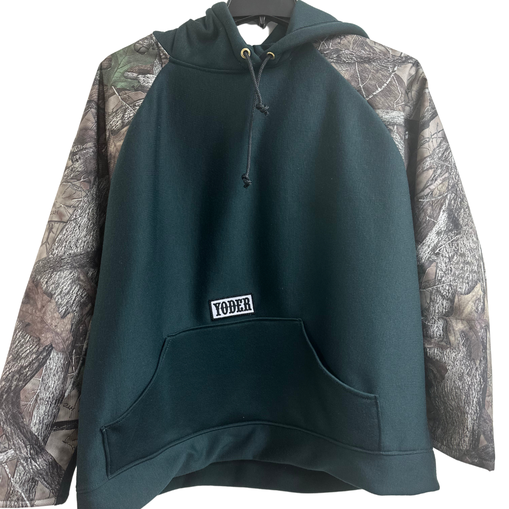 Yoder Briar Proof Hoodie Green / Camo