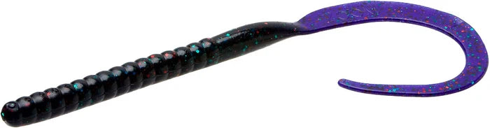 Zoom Ol' Monster 10.5" soft plastic worm in Junebug Red