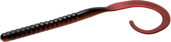 Zoom Ol' Monster 10.5" soft plastic worm in Red Shad