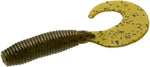 Zoom Fat Albert Grub 3" soft plastic grub in Green Pumpkin