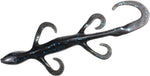 Zoom Lizard 6" soft plastic lizard in Black Blue