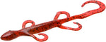 Zoom Lizard 6" soft plastic lizard in Cherry Seed