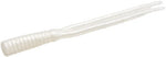 Zoom Split Tail Trailer 4" soft plastic jig trailer in White Pearl