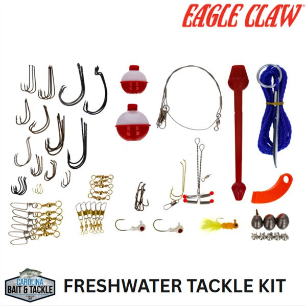 Eagle Claw E.C. FRESH WATER TACKLE KIT 83PK