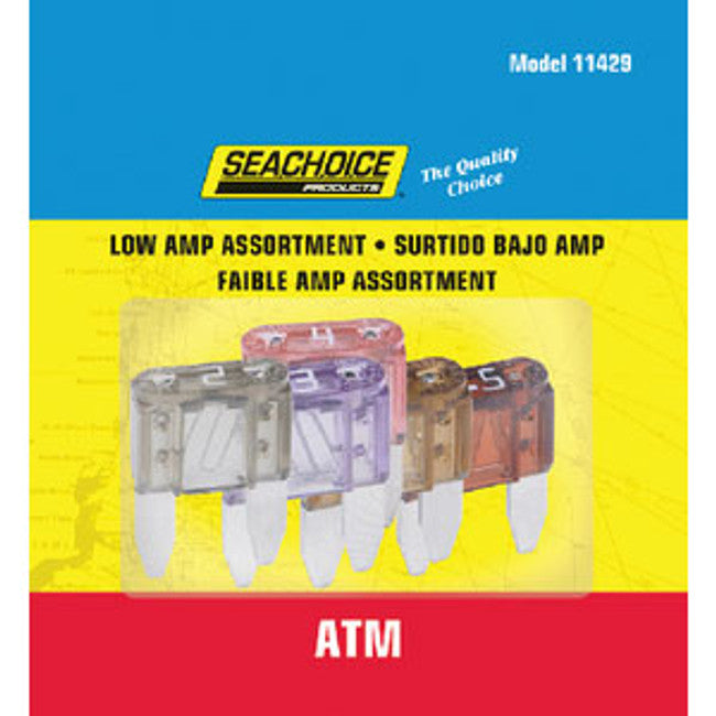 Seachoice 5Pc Low Amp Atm Fuses