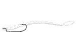 Owner Offset Shank Worm Hook