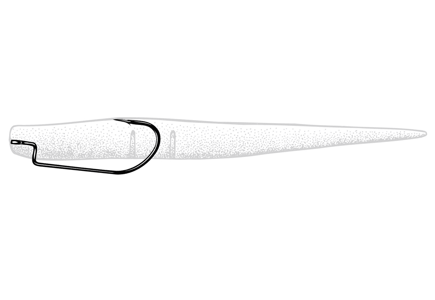 Owner Offset Shank Wide Gap Hook additional view 2