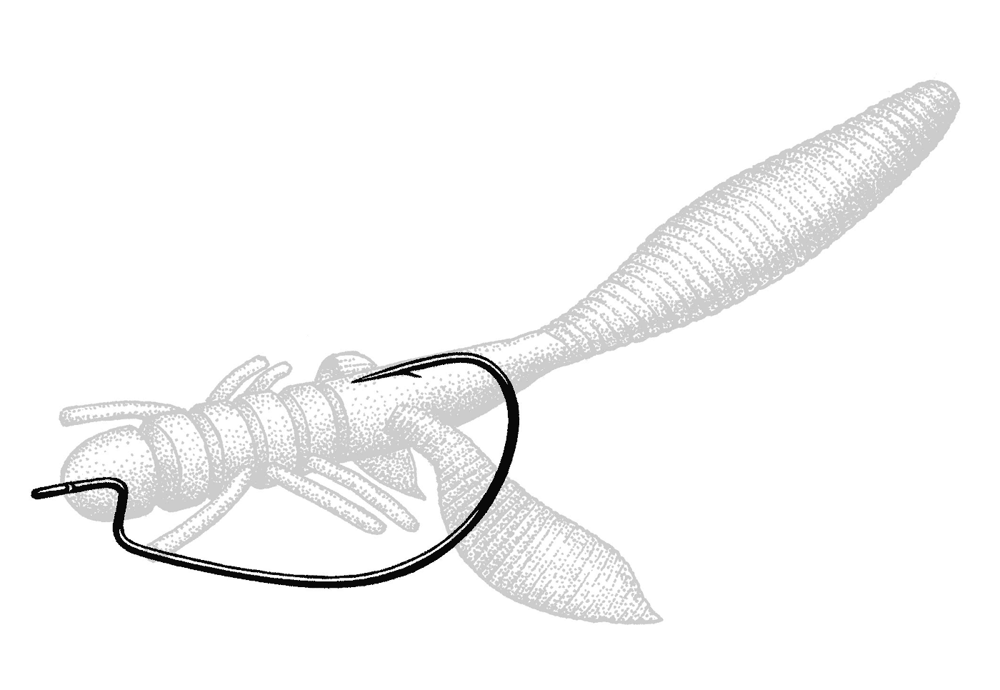 Owner All Purpose Soft Bait Hook additional view 2