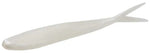 Zoom Fluke 4" soft plastic soft jerkbait in White Ice