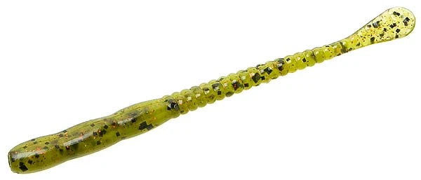 Zoom Meathead 4" soft plastic worm in Watermelon Red