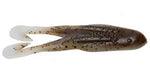 Zoom Horny Toad 4.25" soft plastic topwater toad in Green Pumpkin Pearl