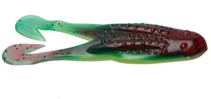 Zoom Horny Toad 4.25" soft plastic topwater toad in Tree Frog