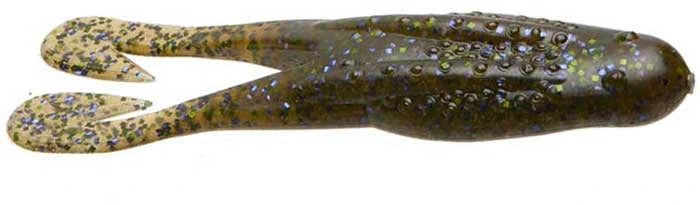Zoom Horny Toad 4.25" soft plastic topwater toad in Watermelon Candy