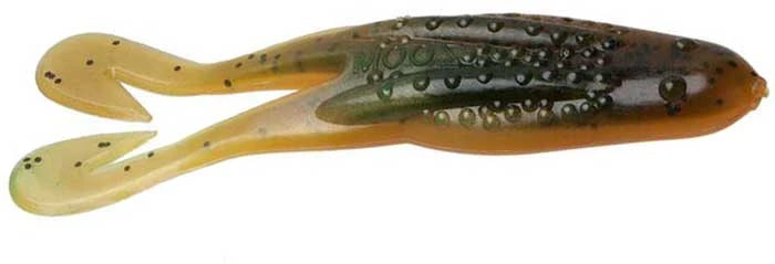 Zoom Horny Toad 4.25" soft plastic topwater toad in Watermelon Crawfish