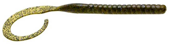 Zoom Ol' Monster 10.5" soft plastic worm in Watermelon Candy