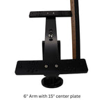 Cornfield Dual Fish Finder / Graph Deck Mount, 6" to 14" Arms