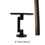 Cornfield Deck Single Fish Finder / Graph Mount, 6" to 12" Arm
