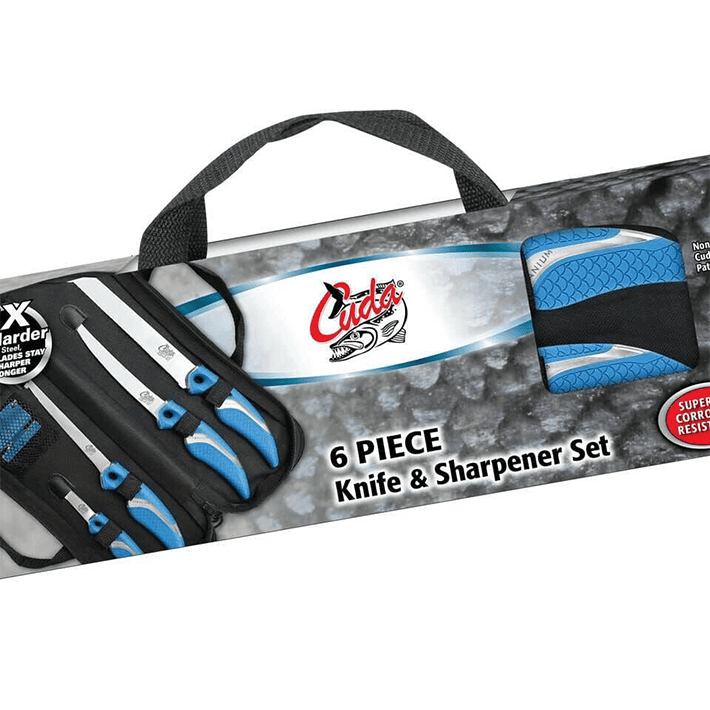 Cuda 6Pc Knife And Sharpener Kit additional view 2