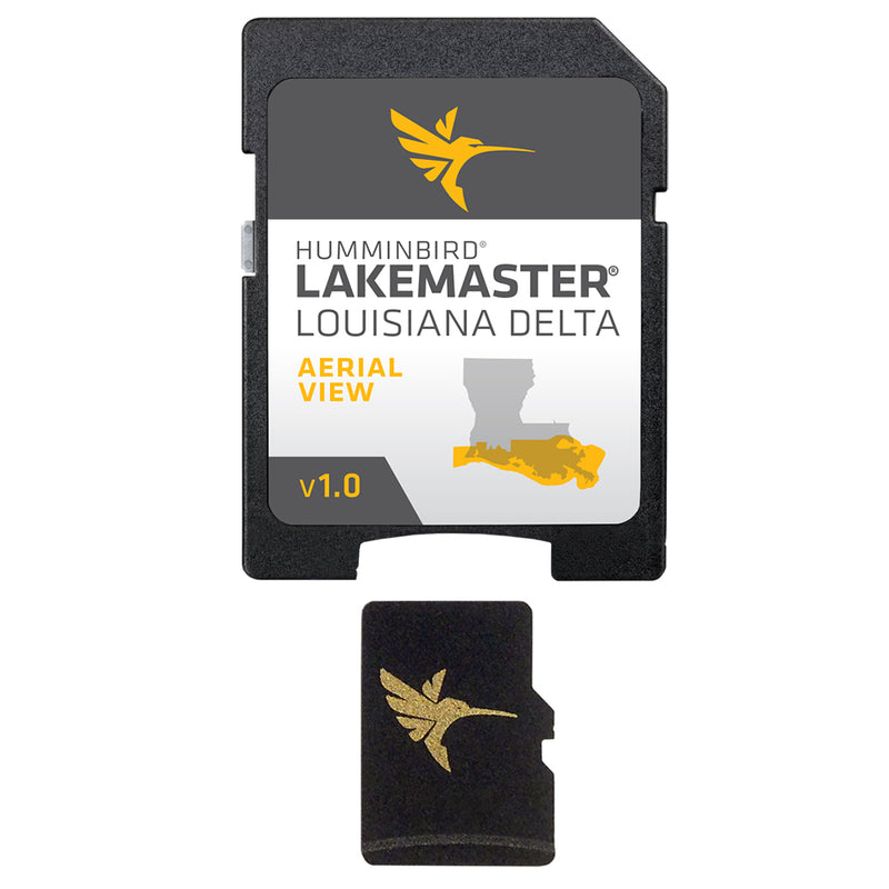 Humminbird SatView Louisiana Delta — Satellite Overlay Maps