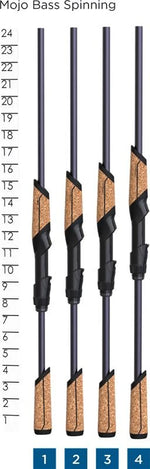 St. Croix Mojo Bass Spinning Rods