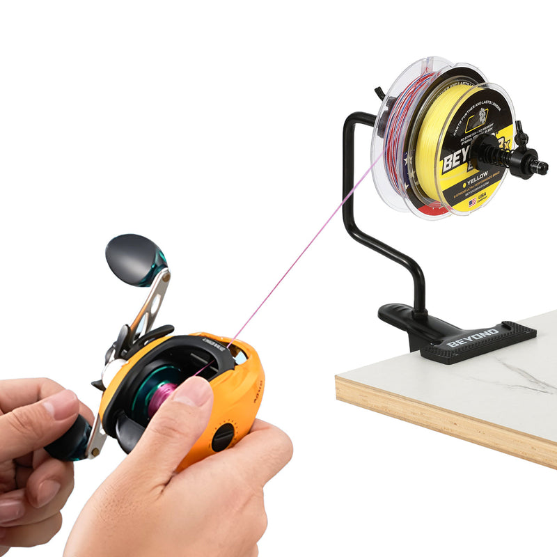 build fishing line spooler Beyond Braid EZ Fishing Line Spooler