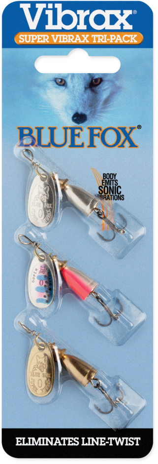 Blue Fox Super Vibrax Tri Pack 0