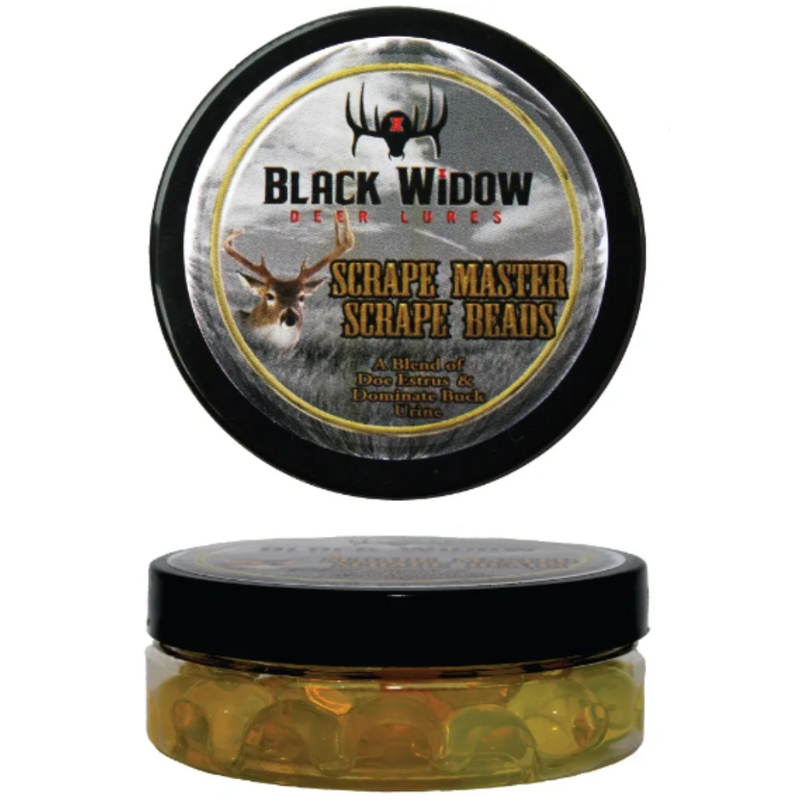 Black Widow Red Label - Scrape Master Scent Beads 2oz.