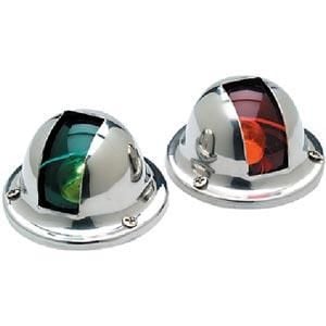 Seachoice Sidelight-Vertical Mnt-Pol Ss
