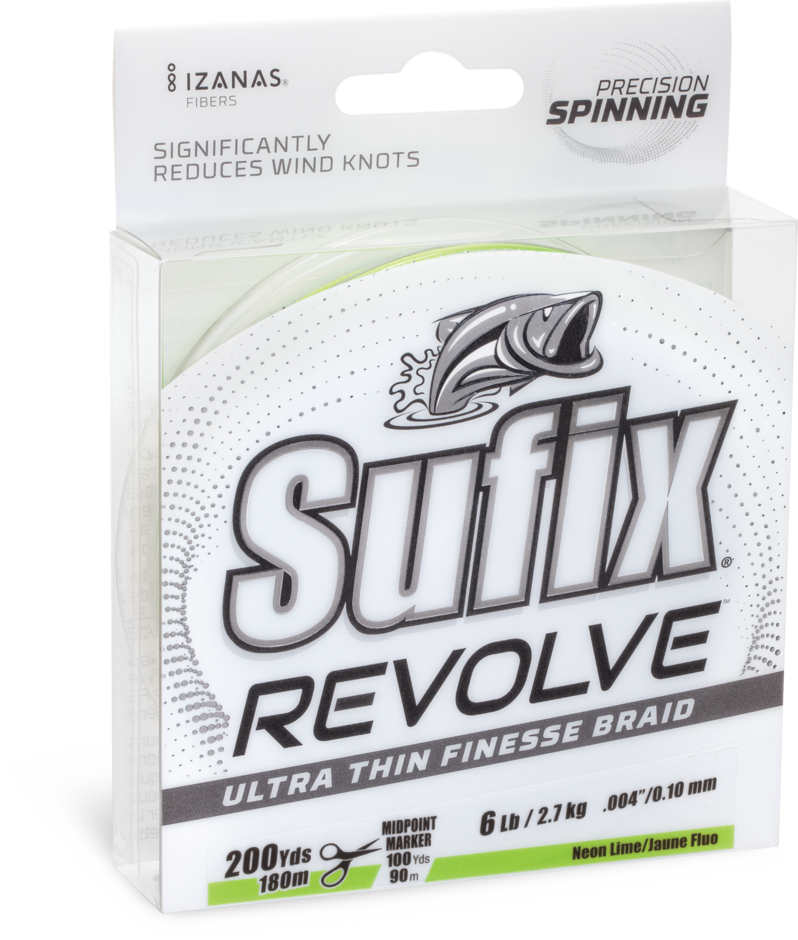 Sufix Revolve Braid Finesse Fishing Line