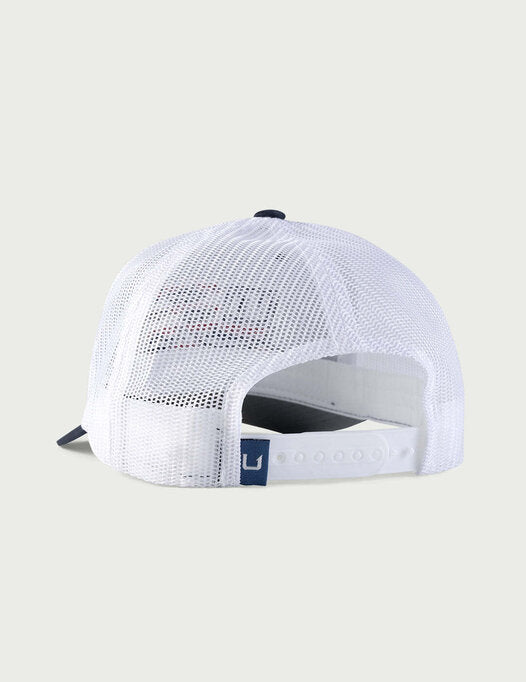 Huk Men's Trophy Flag Trucker Hat additional view 2
