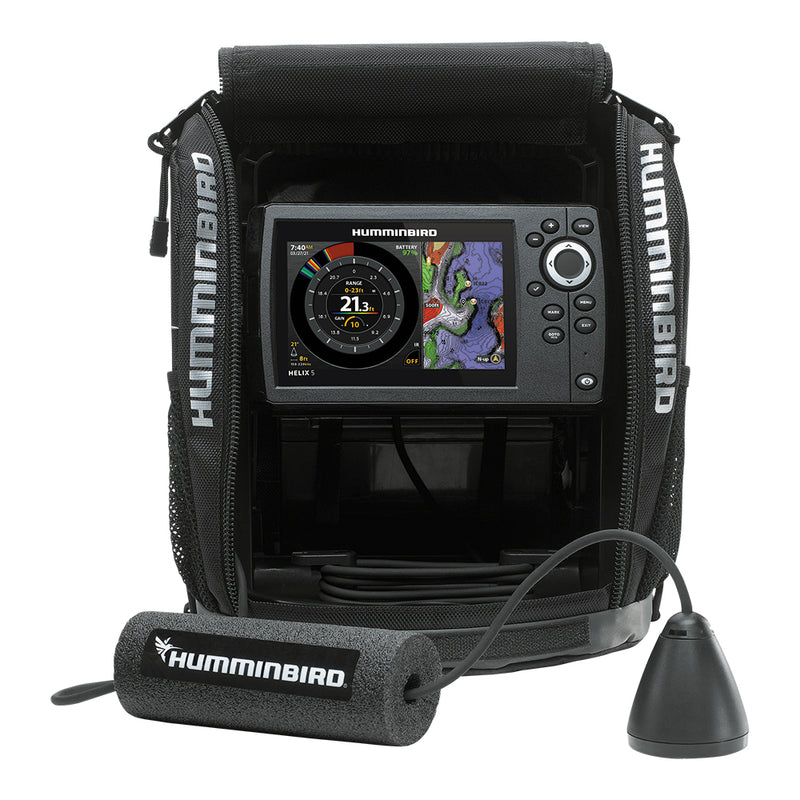 Humminbird ICE HELIX 5 G3 CHIRP Sonar/GPS Combo — Ice Fishing