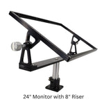 Cornfield Deck Mount for Garmin 9000 & 9200 Series Touchscreens, Dual Arm or Swivel Base Graph Mount