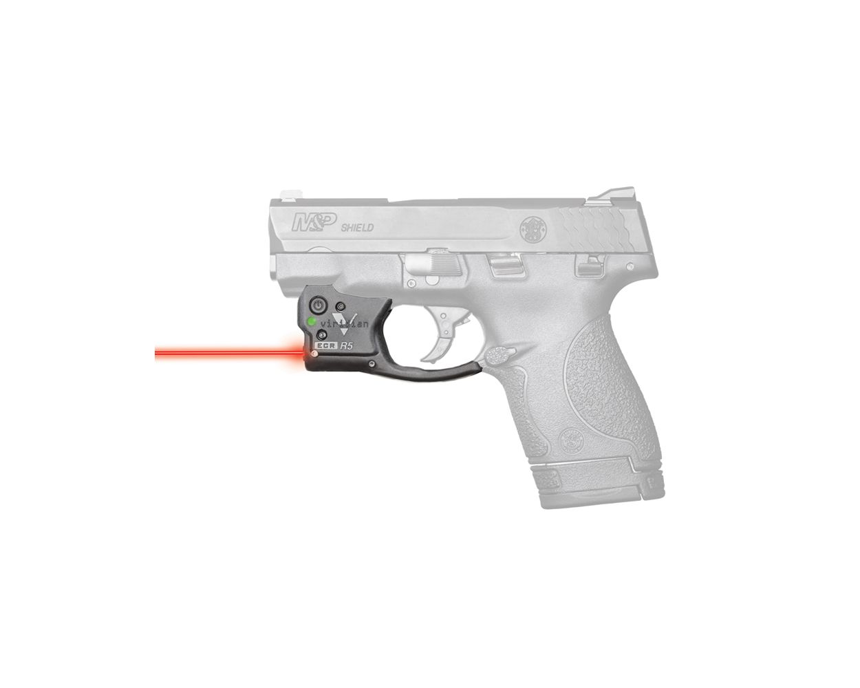 Viridian Green Laser Reactor 5 Gen 2 Laser Sight for Smith & Wesson M&P Shield 9/40 (Red Beam)