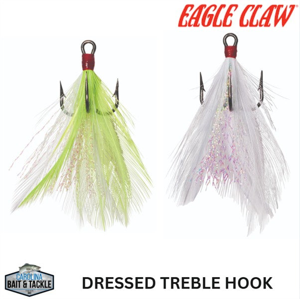 Eagle Claw LAZER DRESSED TREBLE HOOK
