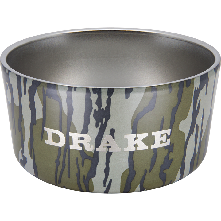 Drake Gun Dog Insulated Stainless Steel Dog Bowl with Lid Original Bottomland