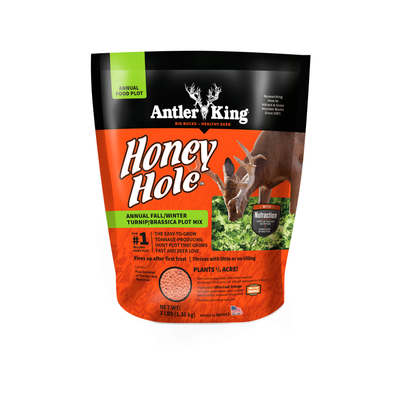 Antler King  Honey Hole Food Plot Mix- 3lb