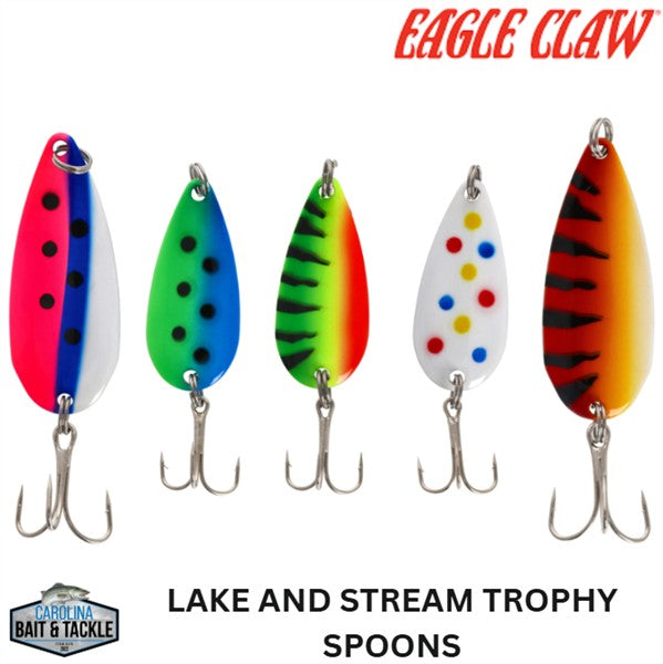 Eagle Claw Lake And Stream Trophy Spoons