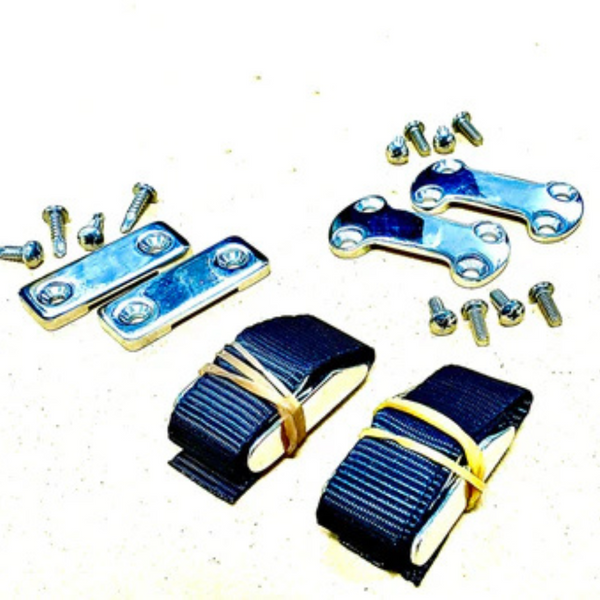 Creek Bank Bait Tank Tie Down Kit — For V2 Tanks