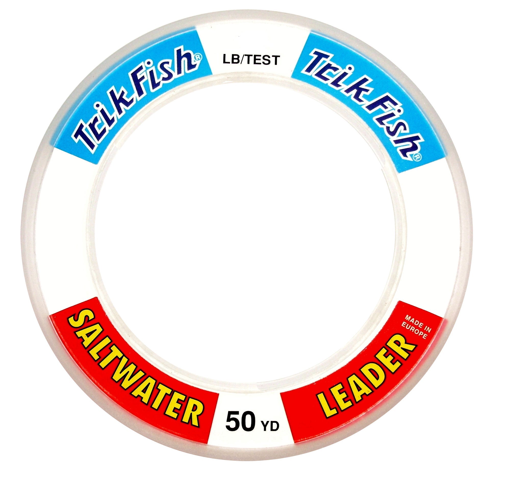 Trik Fish Salt Water Leader 50 Yd Clear