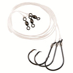 Eagle Claw Lazer Sharp Striped Bass Rig 3-Pack 8/0 Black