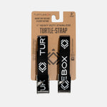 Turtlebox speaker tie down straps, Black