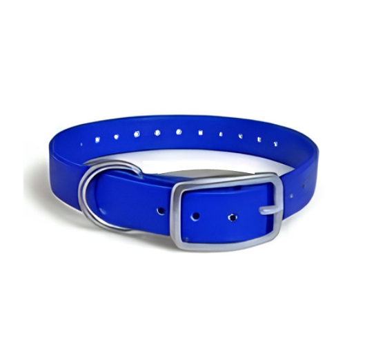 Blue 16x3/4 D Ring Collar