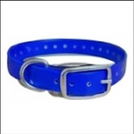 30X1 Inch D-Ring Collar / Dog Replacement/Nameplate Collar Blue