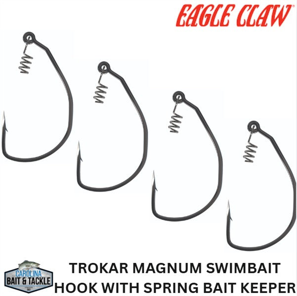 Eagle Claw TROKAR MAGNUM SWIMBAIT 3PK