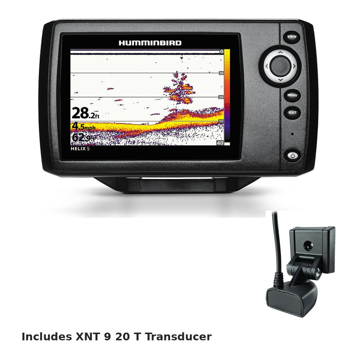 Humminbird HELIX 5 Sonar G2 with XNT 9 20 T transducer