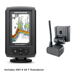Humminbird PiranhaMAX 4 fish finder with XNT 9 28 T transducer