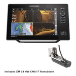 Humminbird XPLORE 12 CMSI+ fish finder with XM 14 HW CMSI T transducer