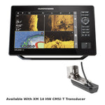 Humminbird XPLORE fish finder available with XM 14 HW CMSI T transducer