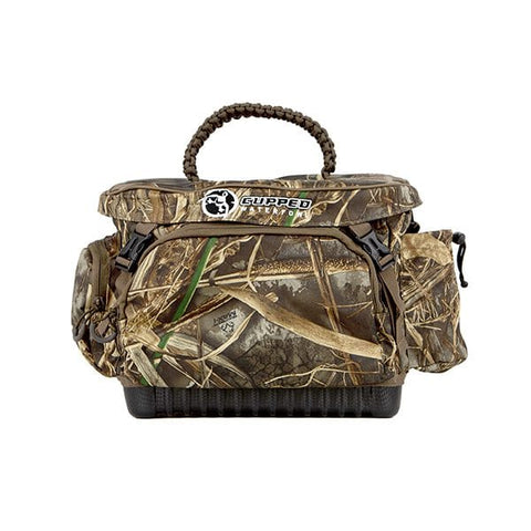 Cupped Waterfowl Medium Floating Blind Bag Realtree Max-7