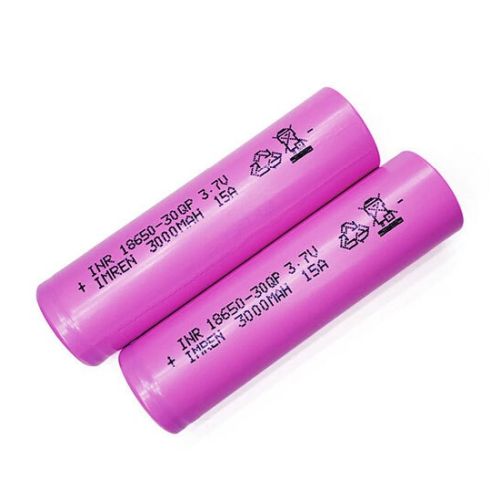 18650 Battery 2-Pack 3000 MAH
